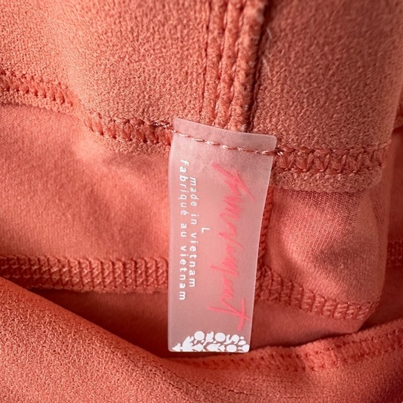 Free People! FP Movement Let's Bounce Pants Joggers In Peach NWT! - Picture 6 of 9